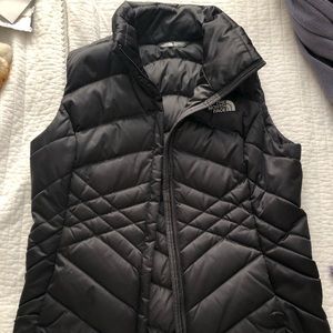The North Face black vest